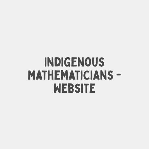 Indigenous Mathematicians - Website