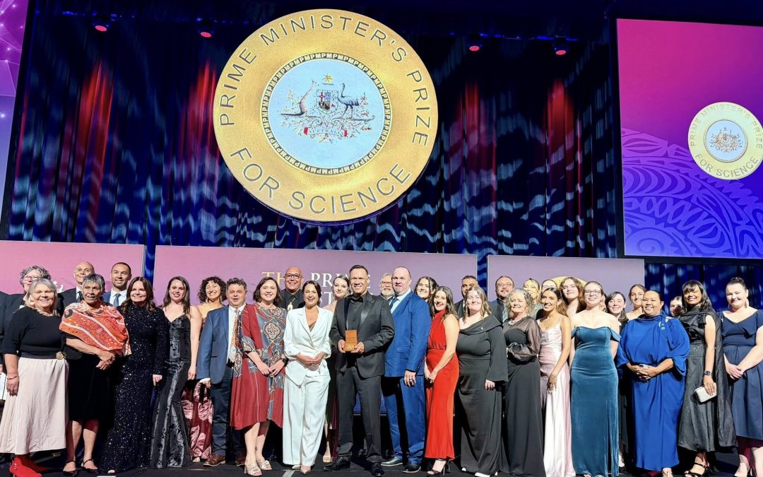 Prof. Chris Matthews attended the 2026 Prime Minister’s Prizes for Science