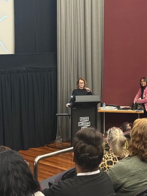 Dr Caty Morris Attends Catholic Education WA First Nations Teaching Assistants Conference