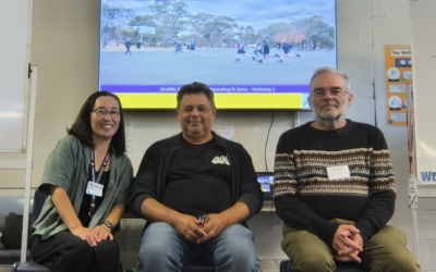 Chris Matthews delivered a full day Maths-as-Storytelling Professional Learning