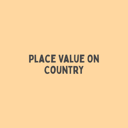 Place Value On Country